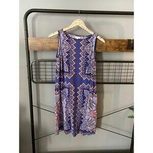 J. Jill Women's Sleeveless Purple Dress | XS